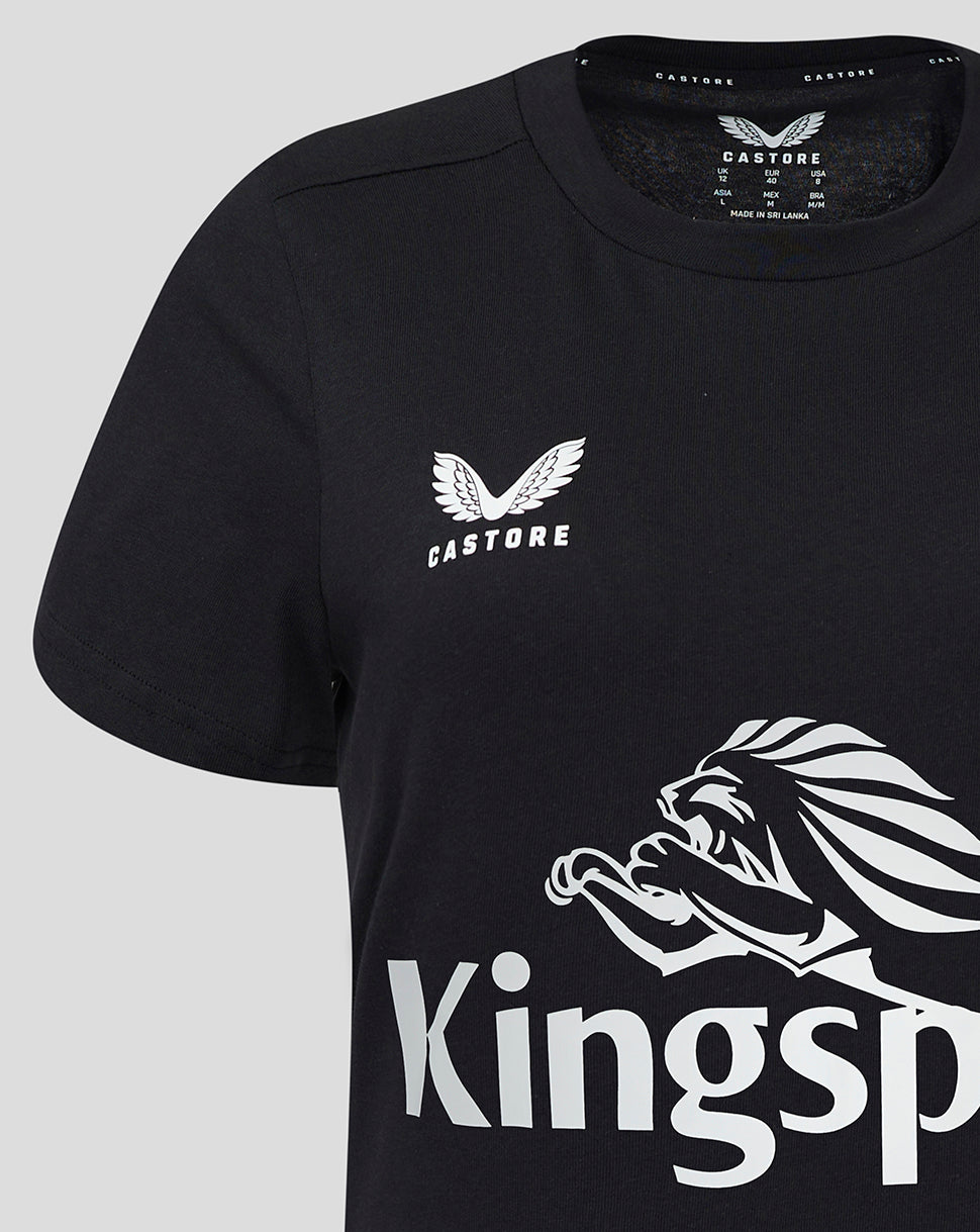 Ulster Womens 24/25 Training Tee - Black - Caviar