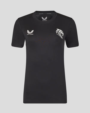 Leicester Tigers Women's 25/26 Training T-Shirt - Caviar