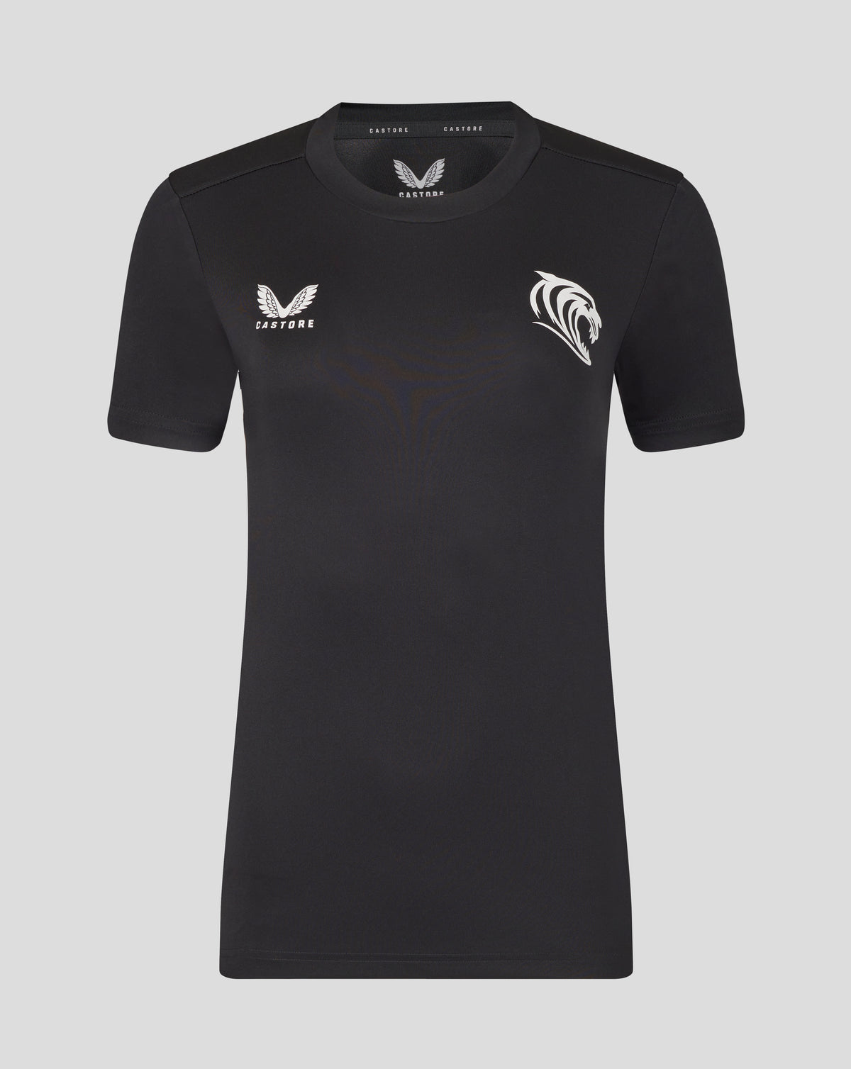 Leicester Tigers Women's 25/26 Training T-Shirt - Caviar - Caviar