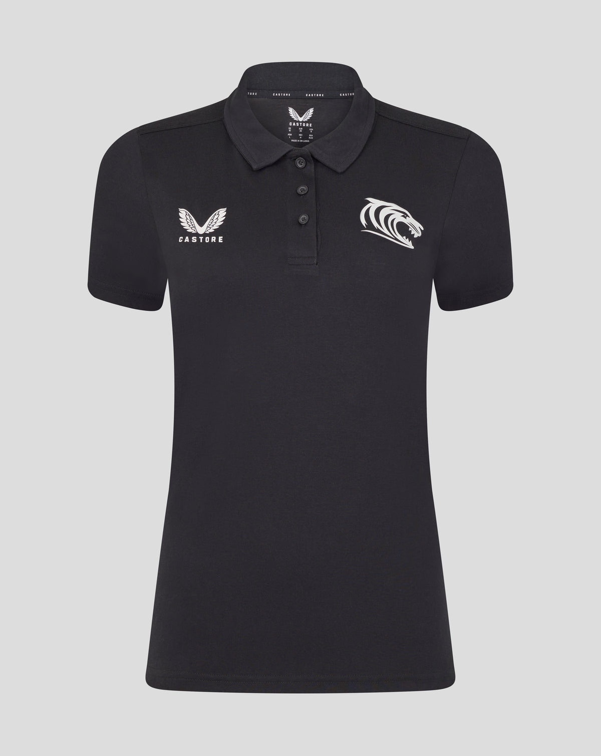 Leicester Tigers Women's 25/26 Training Polo - Caviar - Caviar