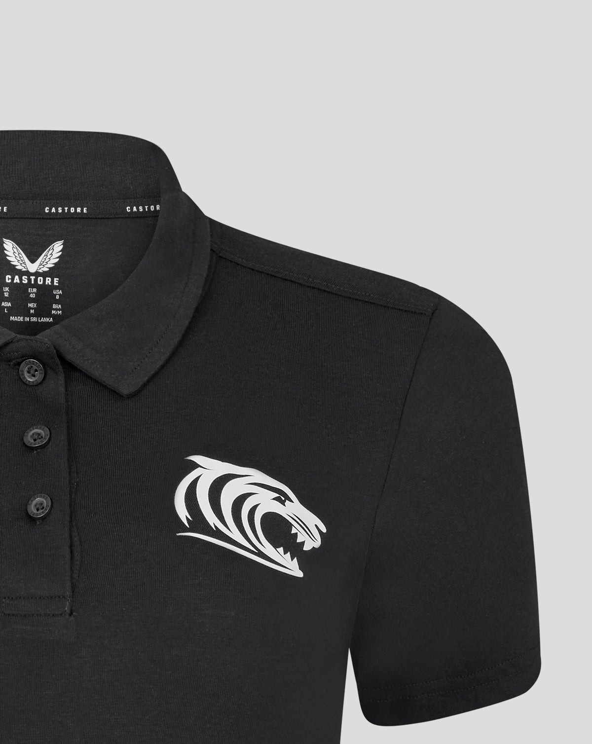 Leicester Tigers Women's 25/26 Training Polo - Caviar - Caviar