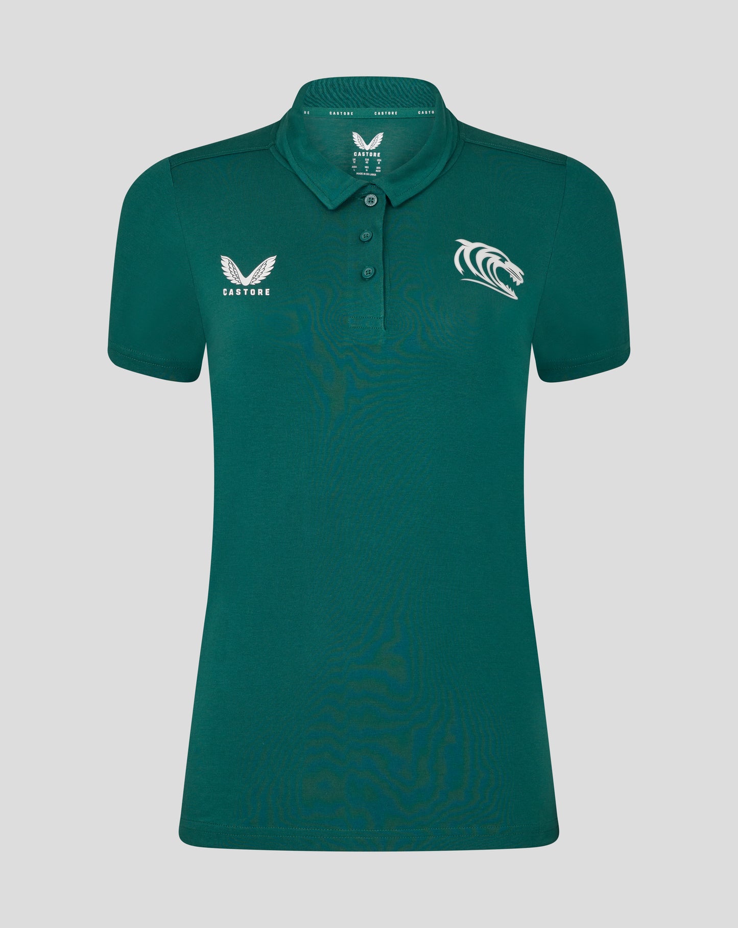 Leicester Tigers Women's 25/26 Training Polo - Botanical