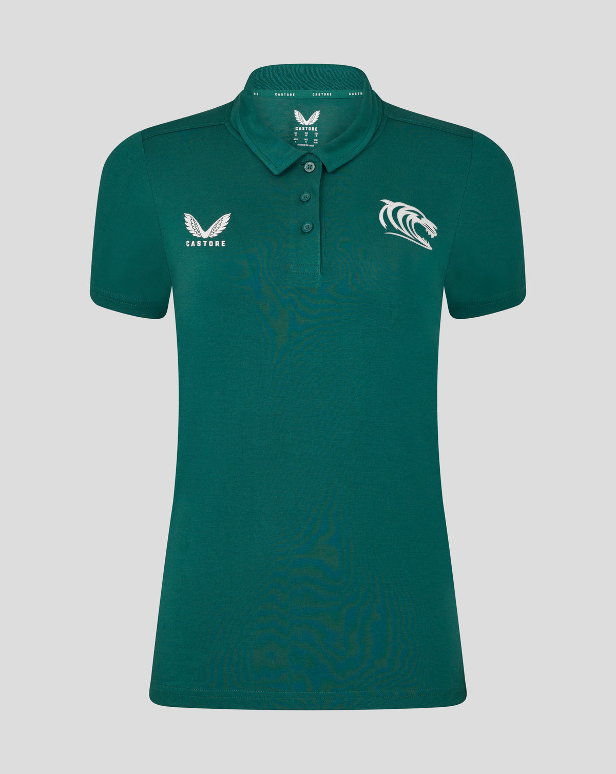 Leicester Tigers Women's 25/26 Training Polo - Botanical - Botanical Garden