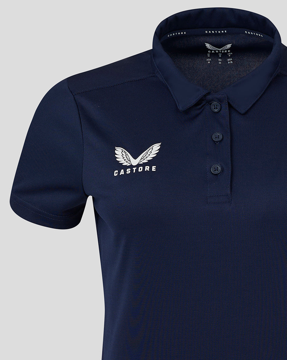 Womens Performance Polo - Peacoat