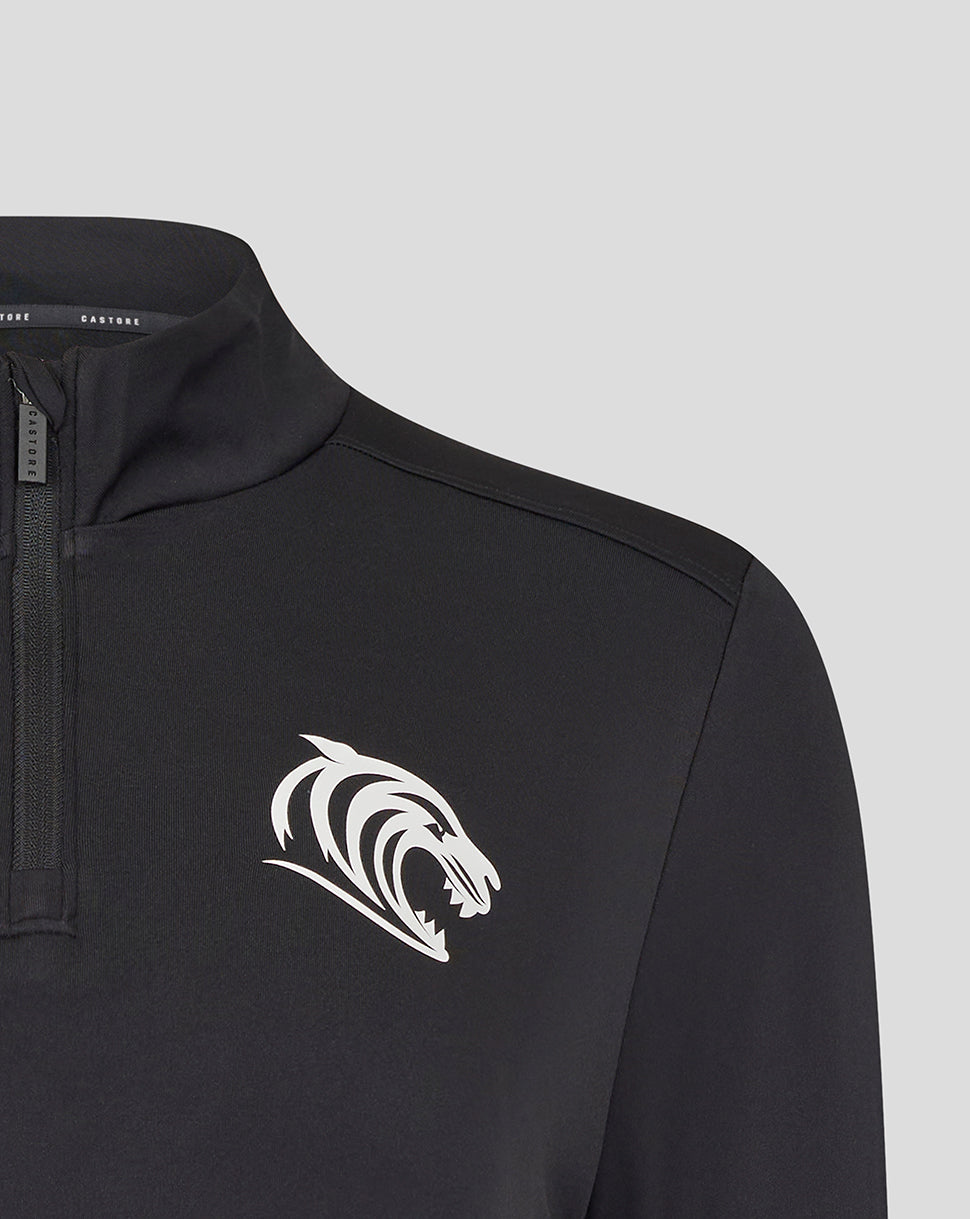 Leicester Tigers Women's 25/26 Training Midlayer - Caviar - Caviar
