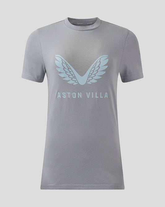 Womens ASTON VILLA FC COACHES TRAVEL LOGO TEE - TRADEWINDS