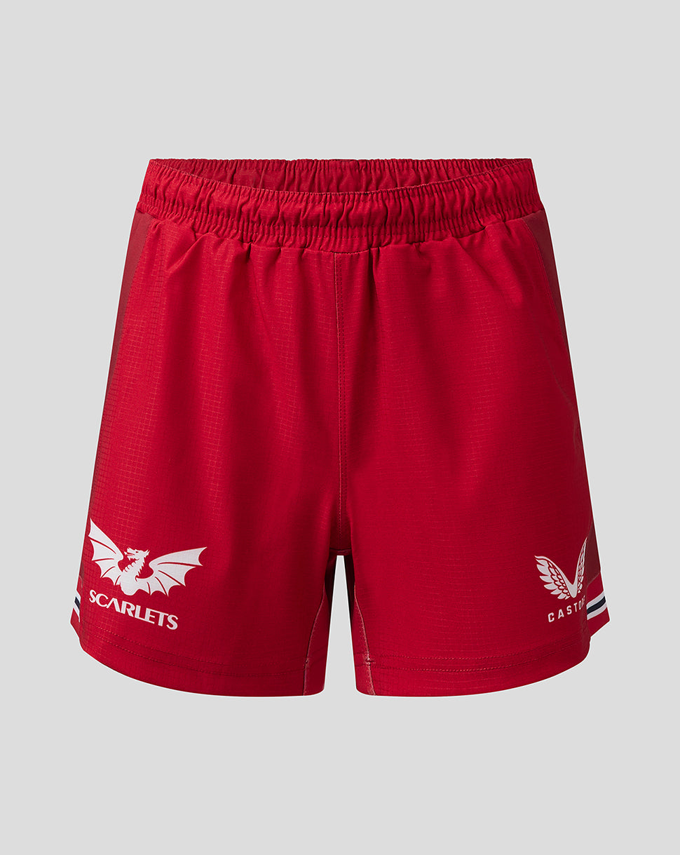 Scarlets Womens 23/24 Home Pro Shorts - Red