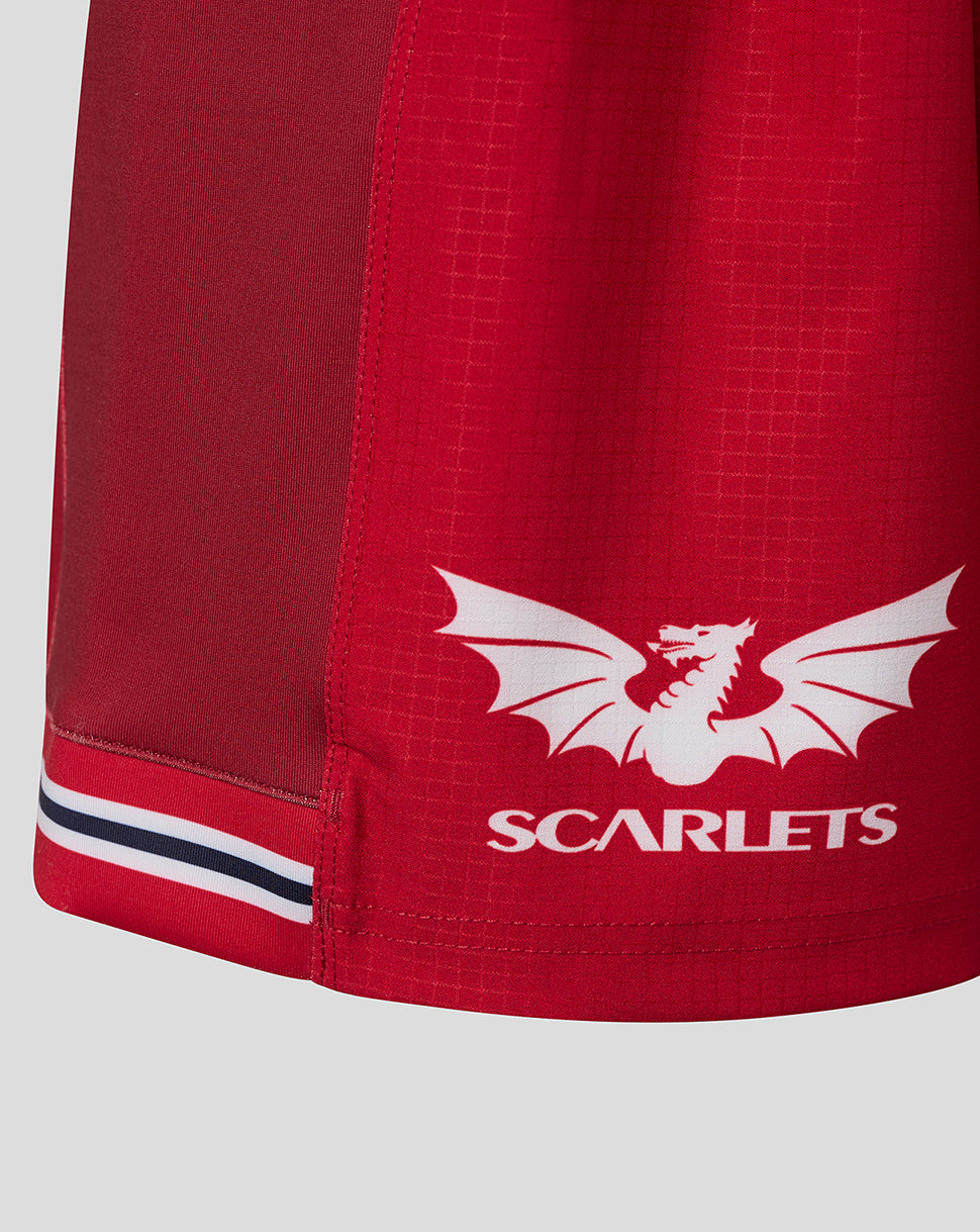 Scarlets Womens 23/24 Home Pro Shorts - Red