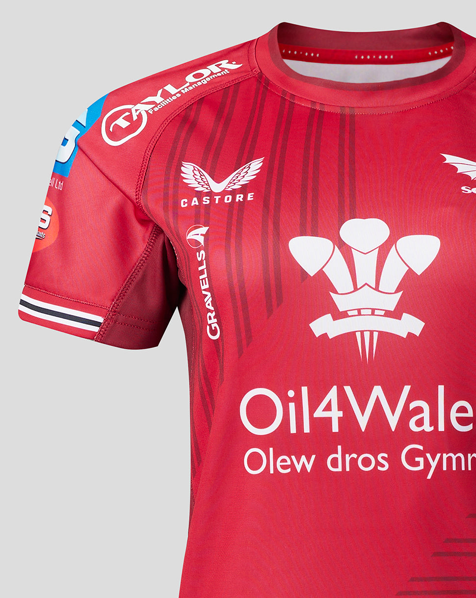 Scarlets Women's 23/24 Home Shirt - Red
