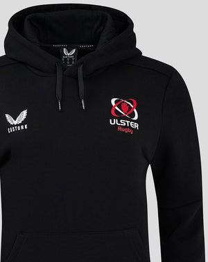 ULSter Womens 24/25 Cotton Rich Brushed Back Hoody - Caviar