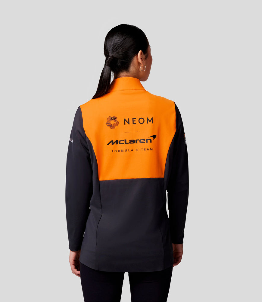 McLarenWomens Official Teamwear Quarter Zip Top Neom Formula E