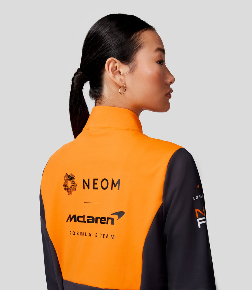 McLarenWomens Official Teamwear Quarter Zip Top Neom Formula E