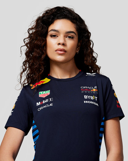 Oracle Red Bull Racing Women's Official Teamline Set Up T-Shirt - Night Sky