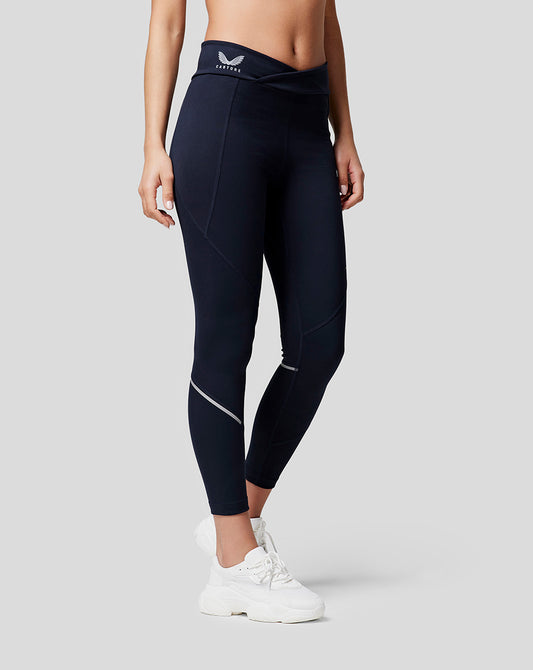 Oracle Red Bull Racing Womens Active Dual Brand Running Leggings - Night Sky