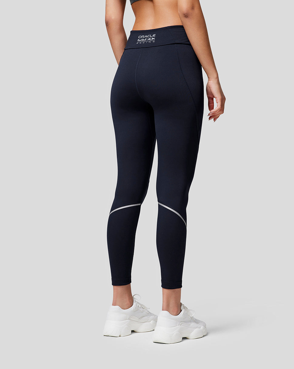 Oracle Red Bull Racing Womens Active Dual Brand Running Leggings - Night Sky