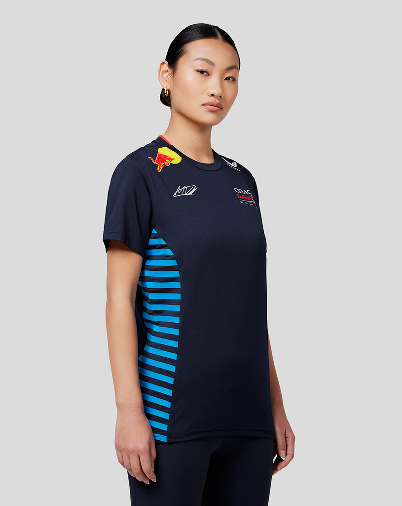 Oracle Red Bull Racing Women's Official Teamline Max Verstappen T-Shirt - Night Sky