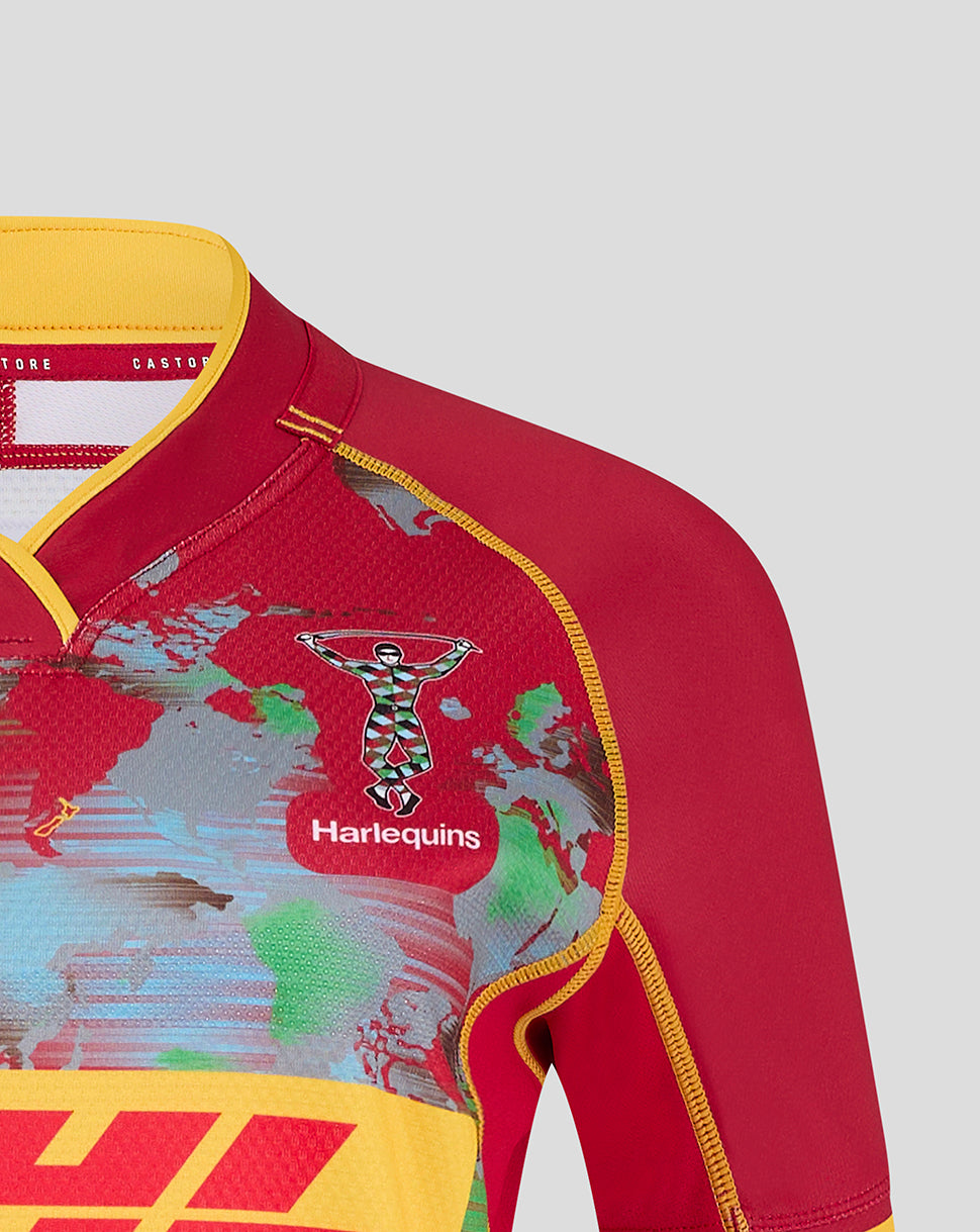 Harlequins Women's Pro Big Game Shirt 24/25 - Red