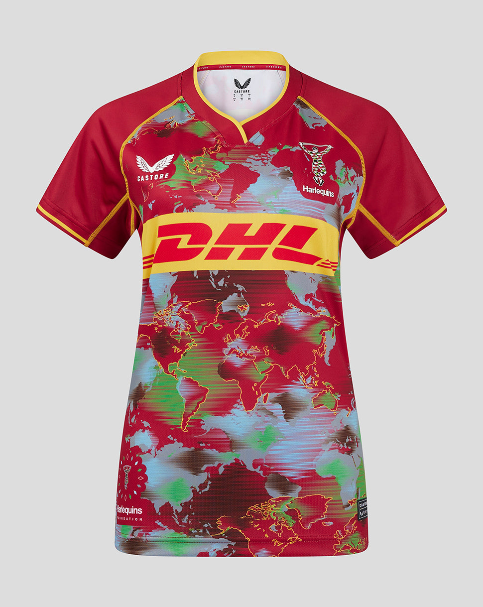 Harlequins Women's Big Game Shirt 24/25 - Red
