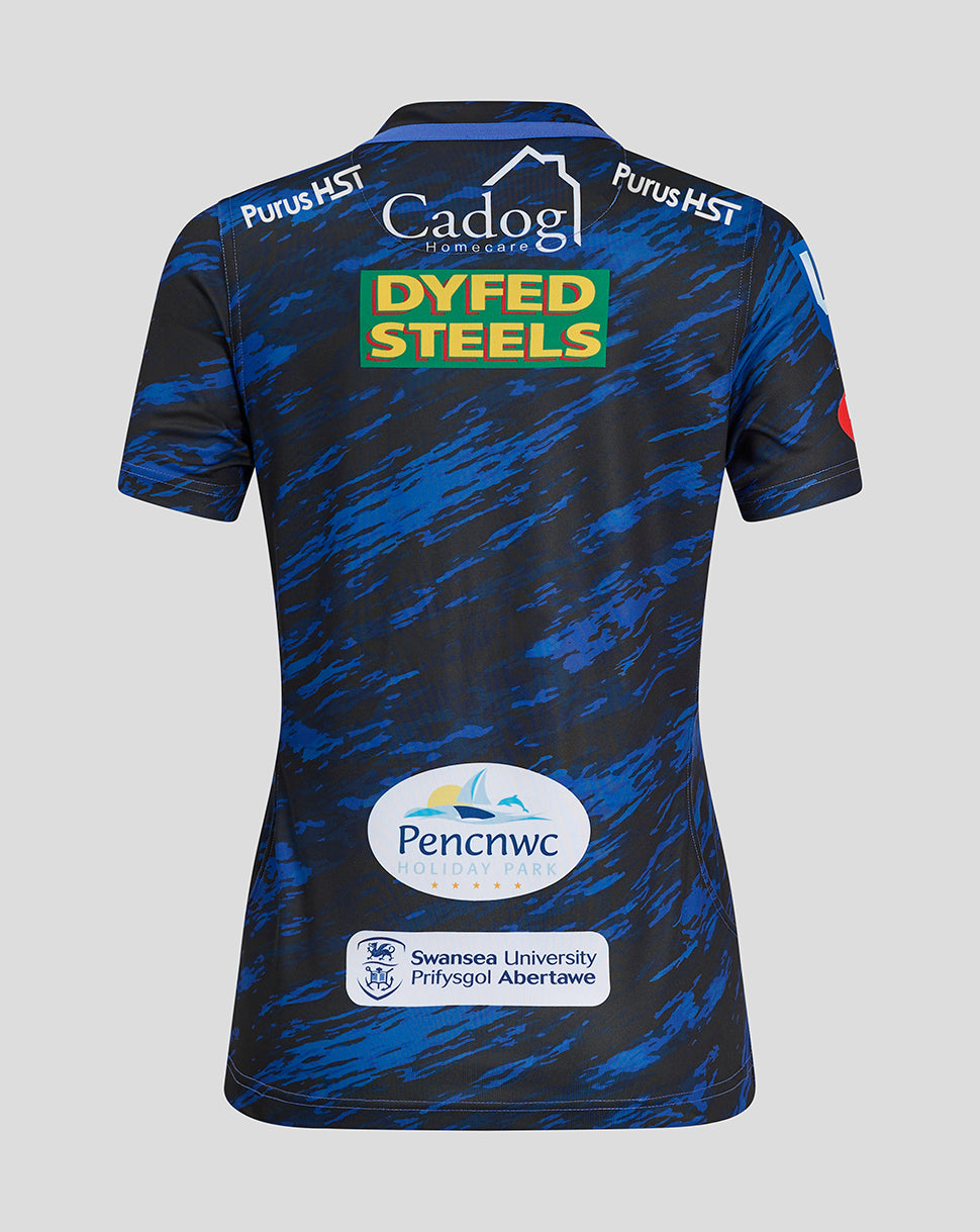Scarlets Women's 24/25 Away Shirt - Scarlet/Scarlet Sage