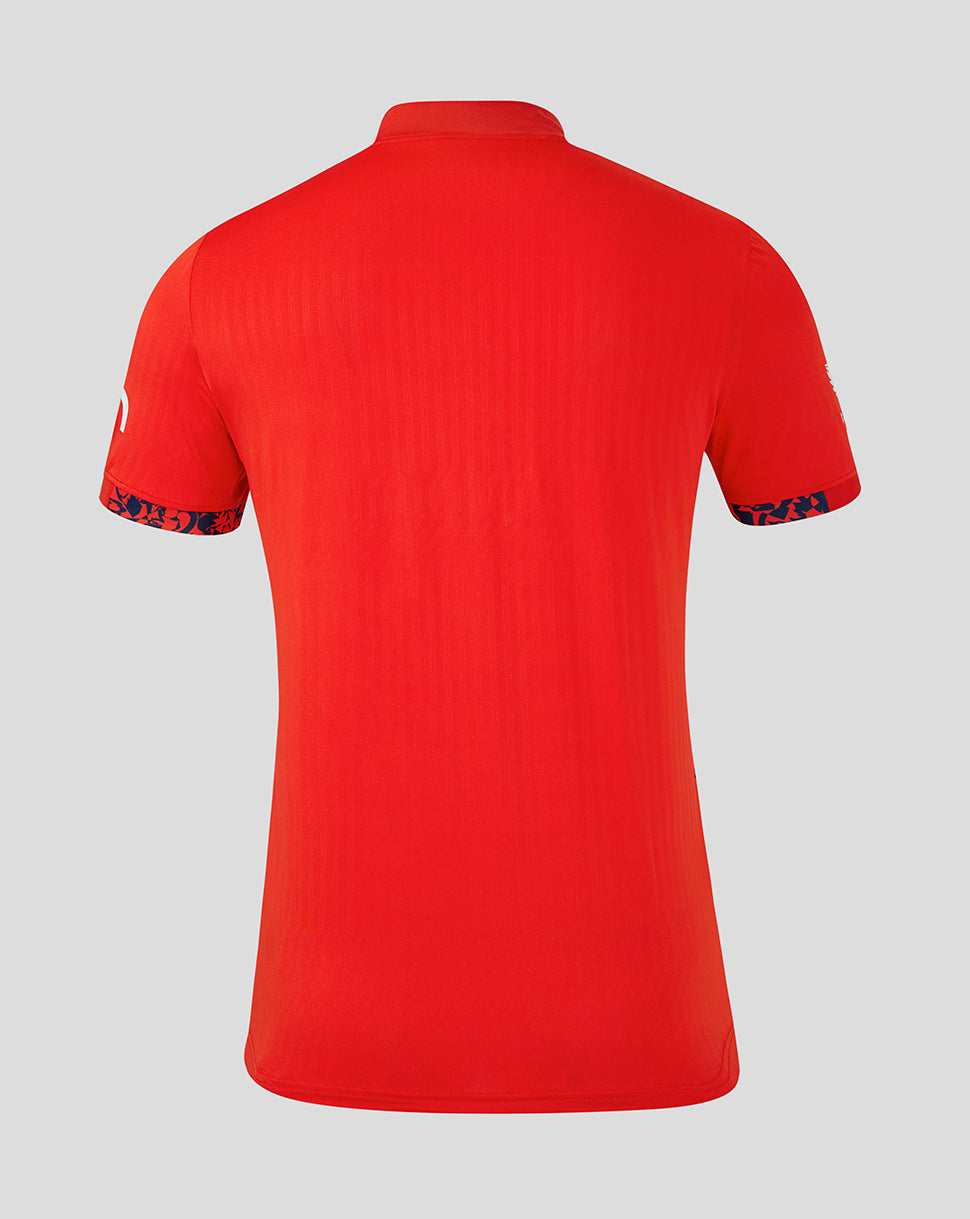England Cricket Women's 24/25 T20 World Cup Shirt - Red