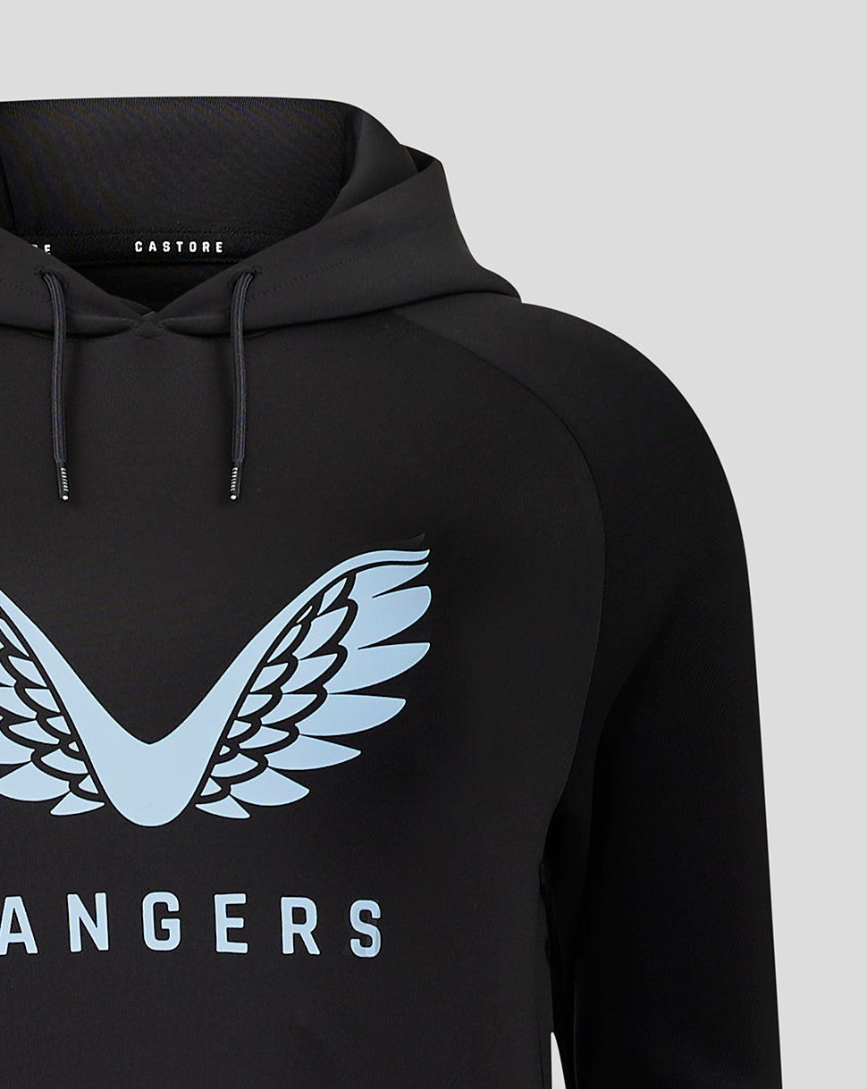 Rangers Women's 24/25 Pro Coaches Flex Logo Hoodie - Black