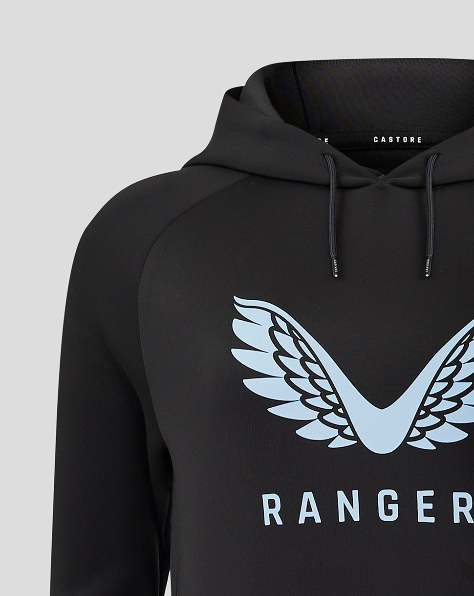 Rangers Women's 24/25 Pro Coaches Flex Logo Hoodie - Black