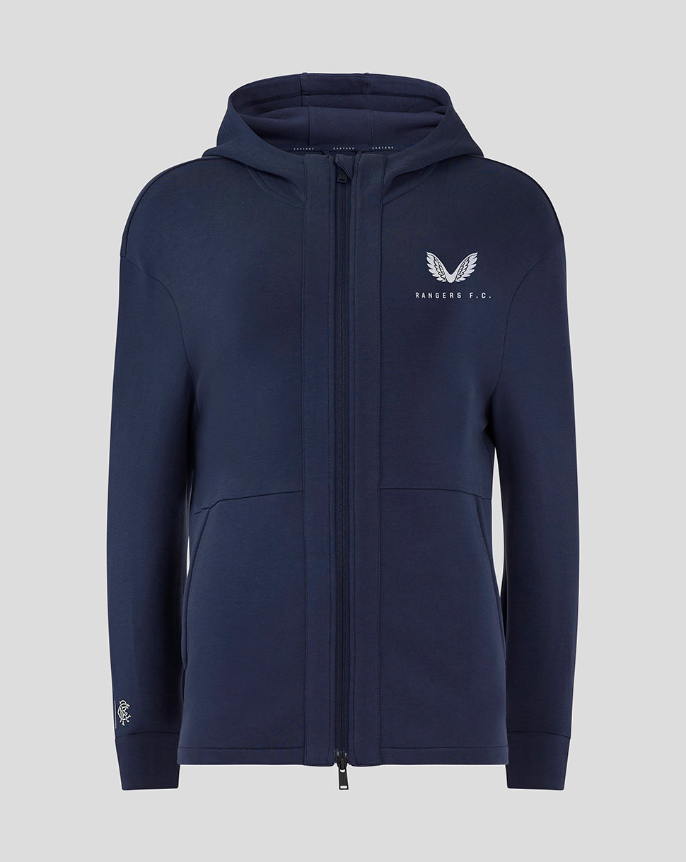 Rangers Women's 24/25 Hooded Travel Jacket - Navy