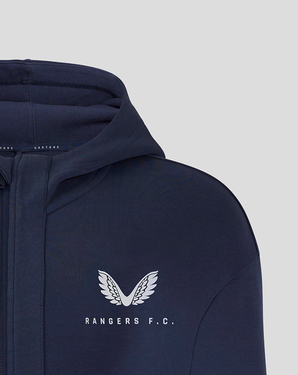 Rangers Women's 24/25 Hooded Travel Jacket - Navy