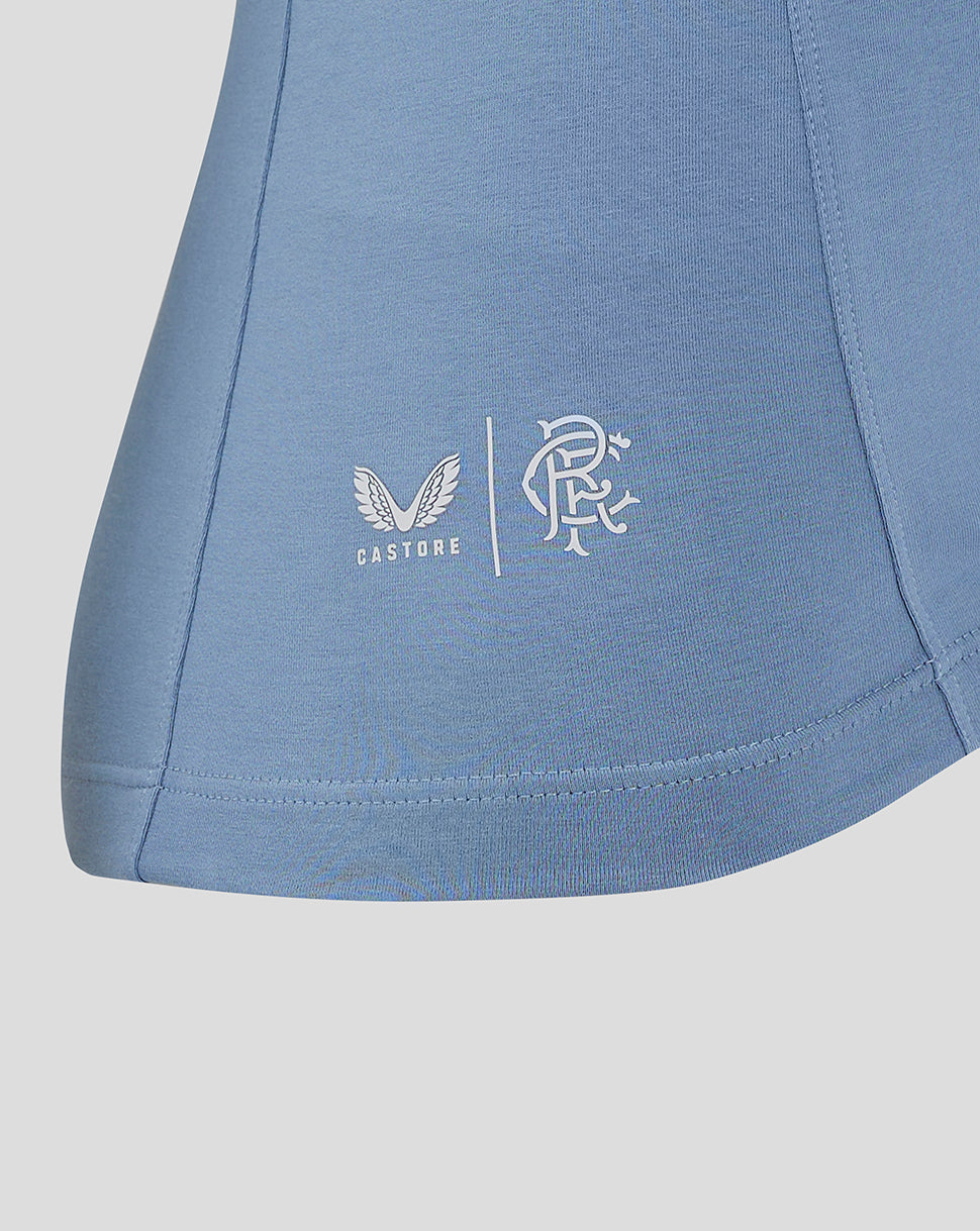 Rangers Women's 24/25 Travel Polo - Blue