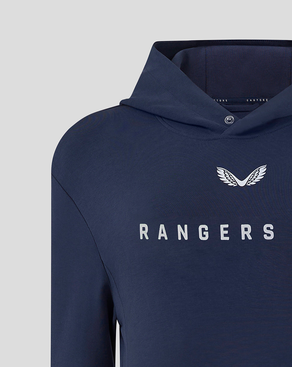 Rangers Women's 24/25 Travel Logo Hoody - Navy