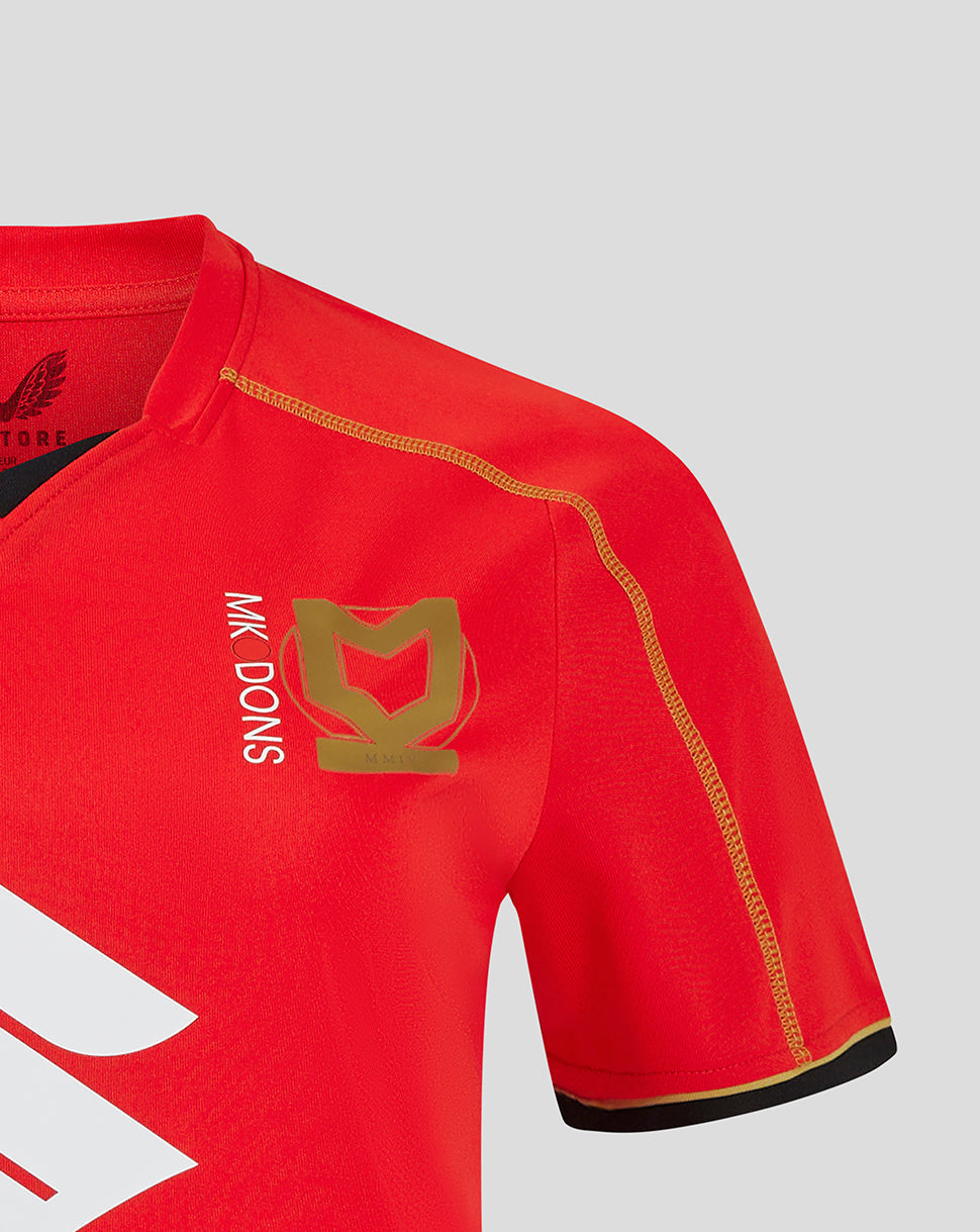 Mk Dons Women's 24/25 Away Shirt - Red