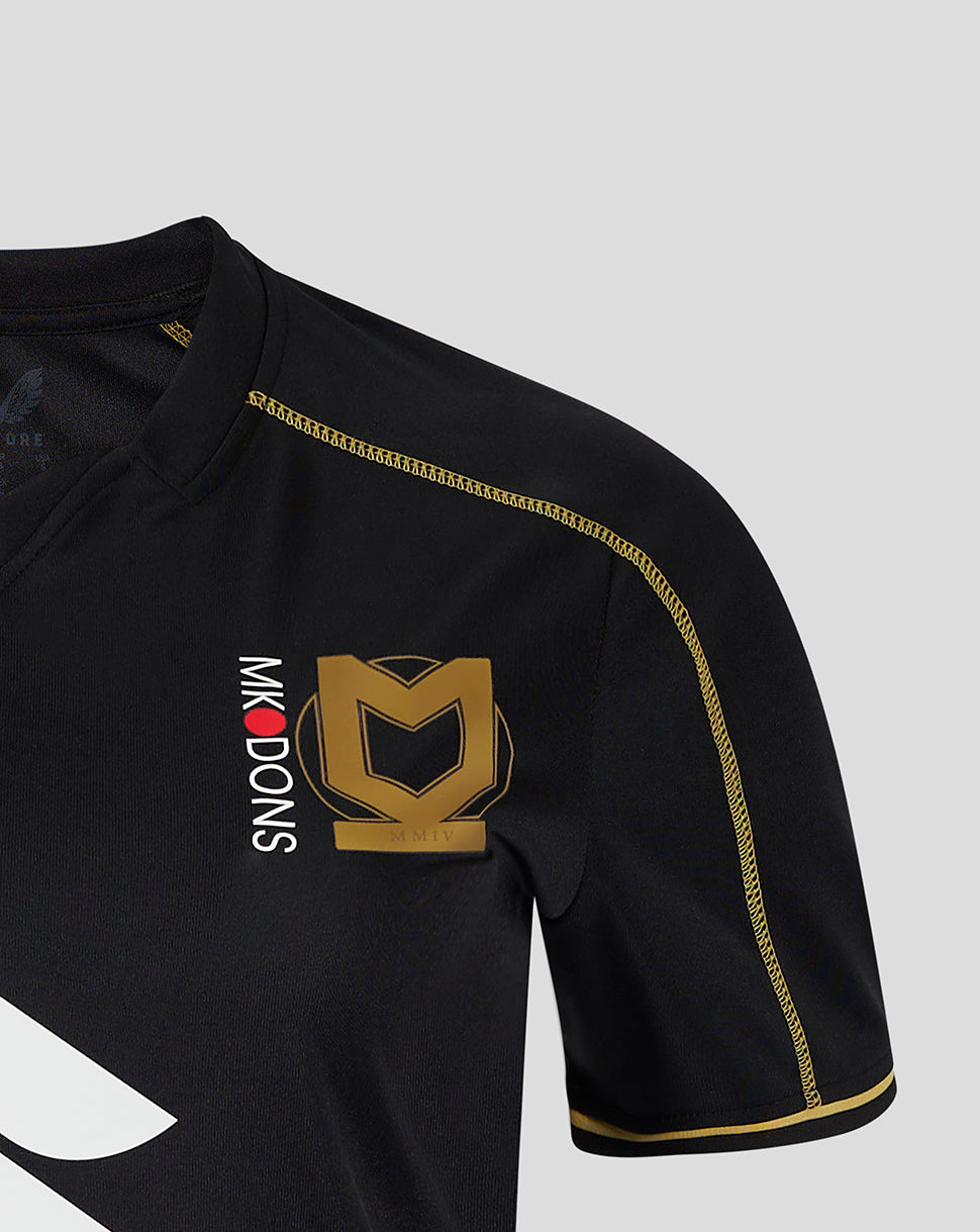Mk Dons Women's 24/25 Third Shirt - Black
