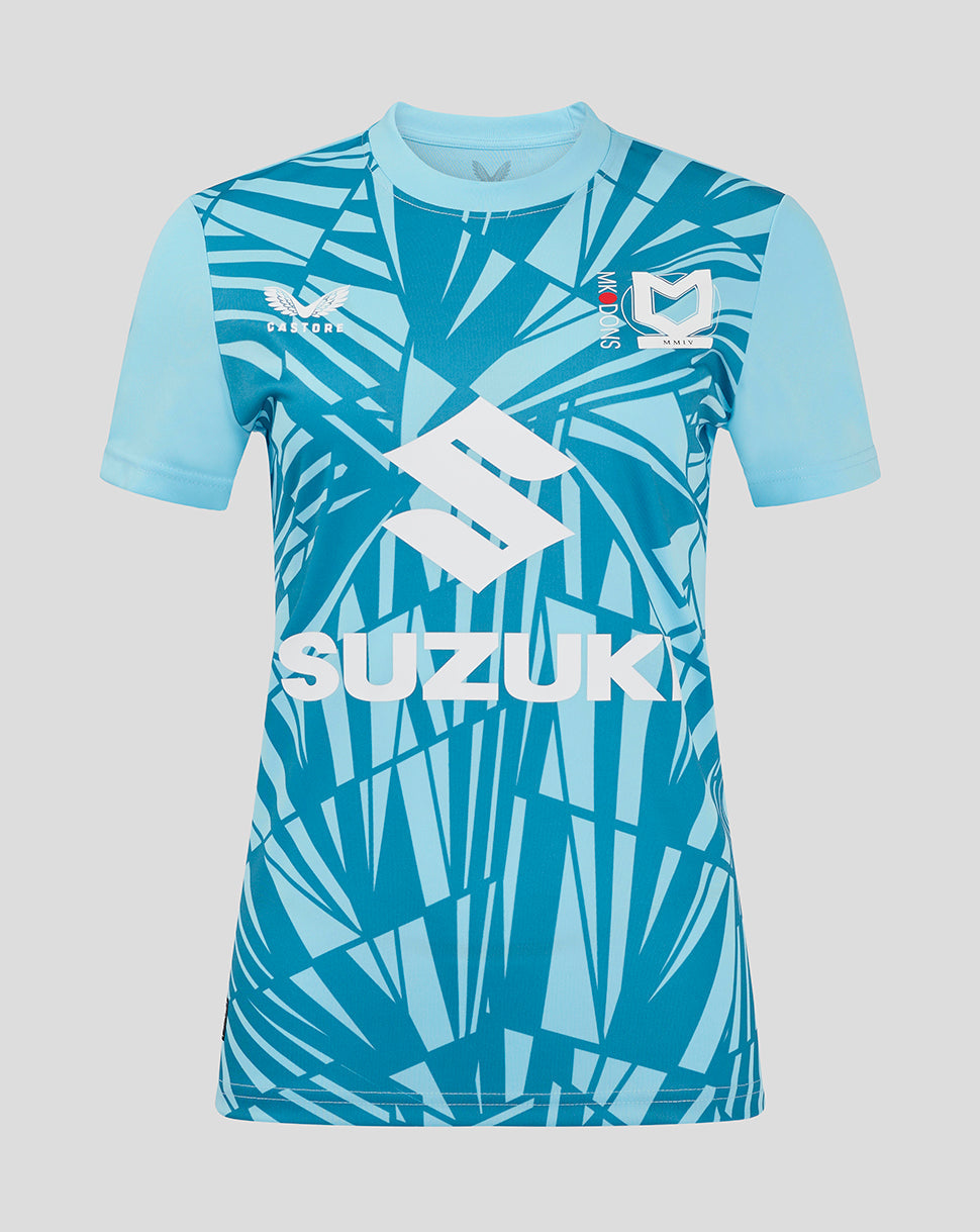 Mk Dons Women's 24/25 Third Goalkeeper Shirt - Blue