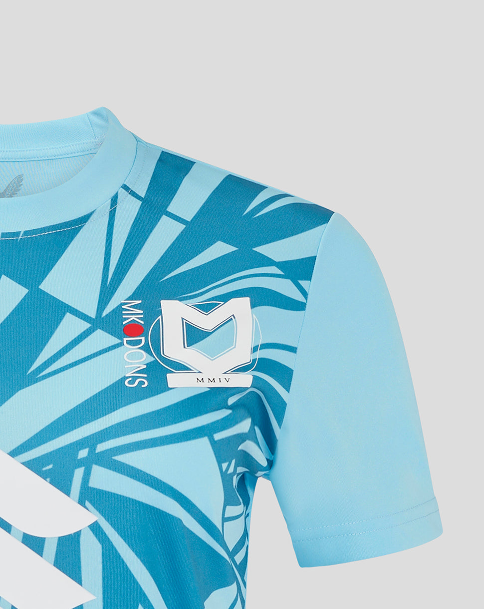 Mk Dons Women's 24/25 Third Goalkeeper Shirt - Blue