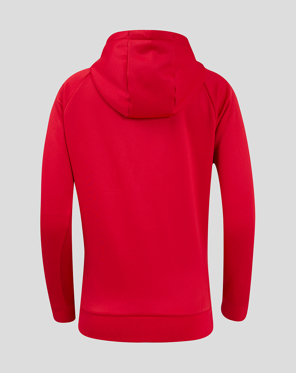 Saracens Women's 24/25 Overhead Training Hoody - Red - Red