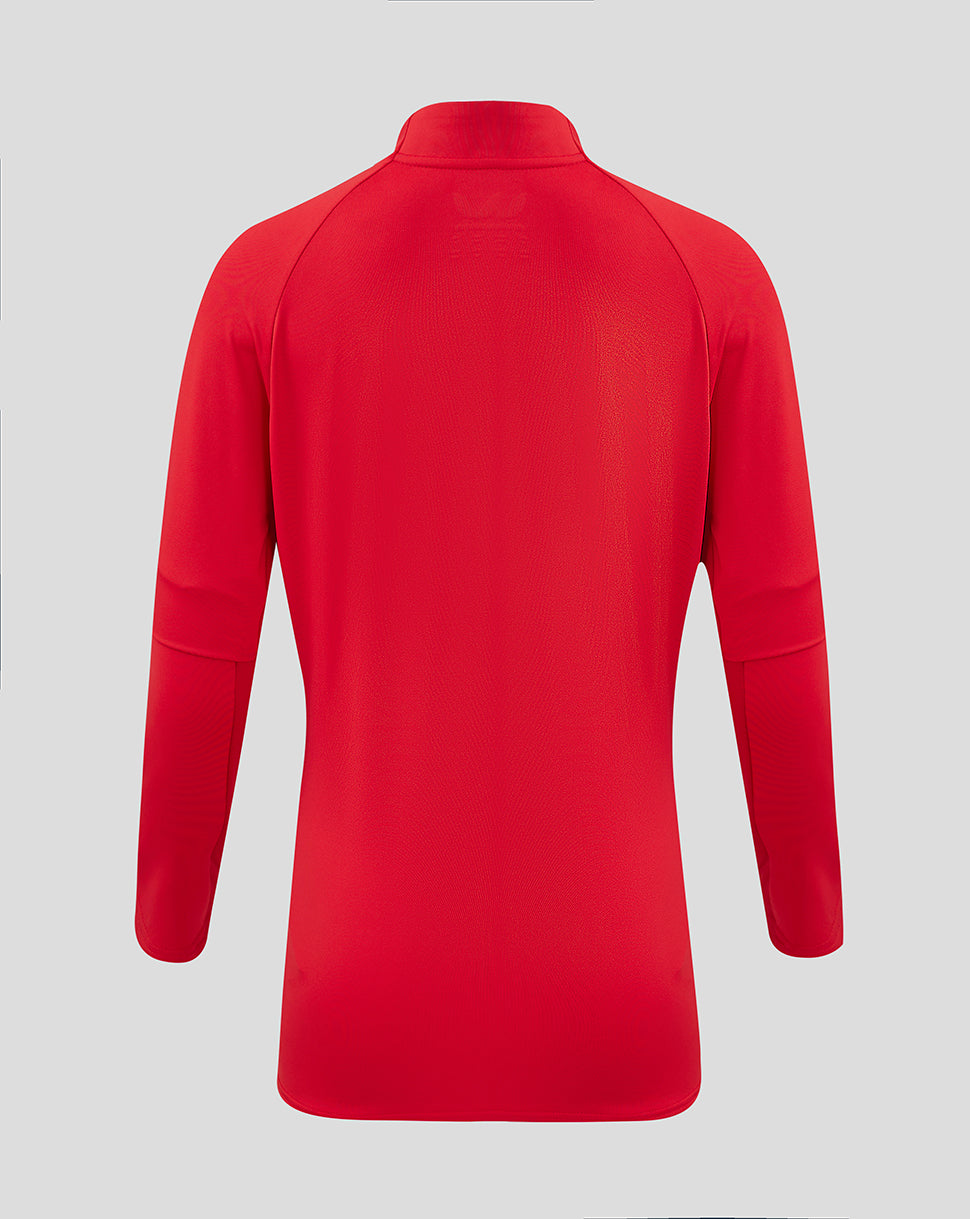 Saracens Women's 24/25 Training 1/4 Zip - Red - Red