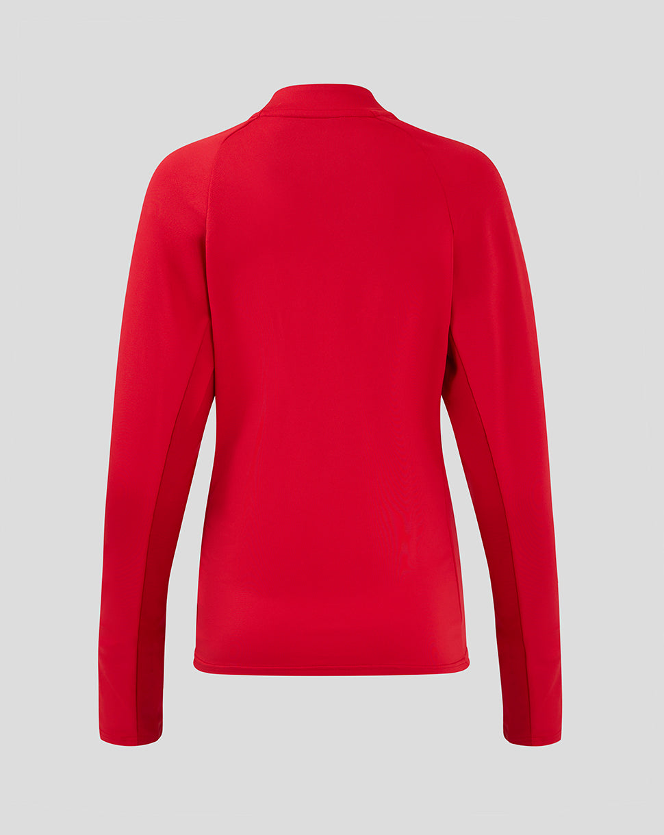 Saracens Women's 24/25 Training Mid-Layer - Red - Red