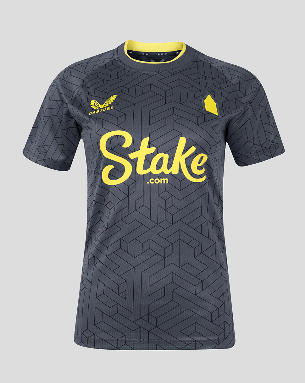 Everton Women's 24/25 Away Shirt - Charcoal