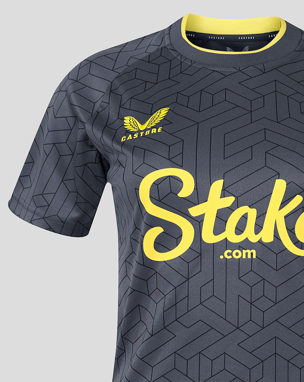Everton Women's 24/25 Away Shirt - Charcoal
