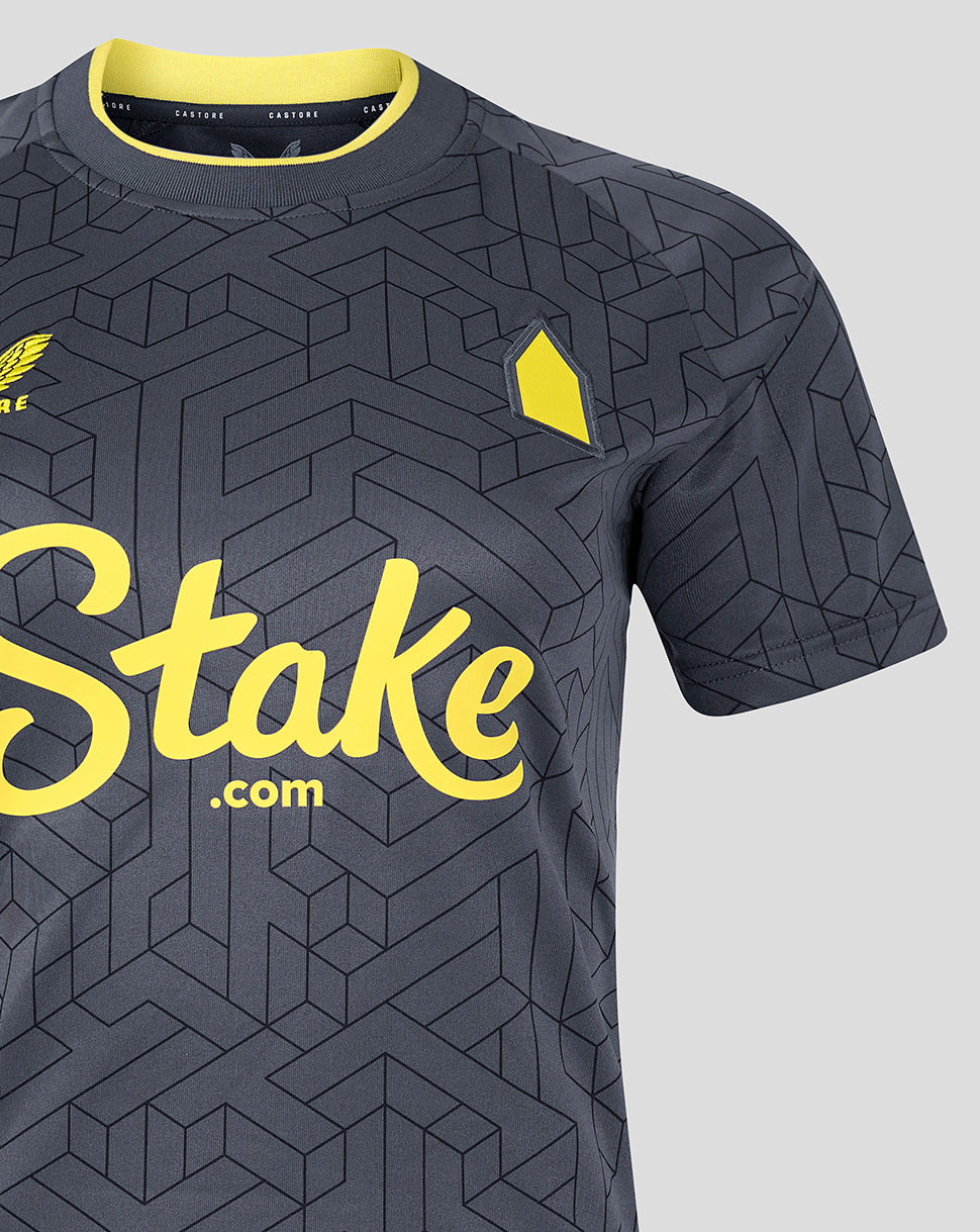 Everton Women's 24/25 Away Shirt - Charcoal