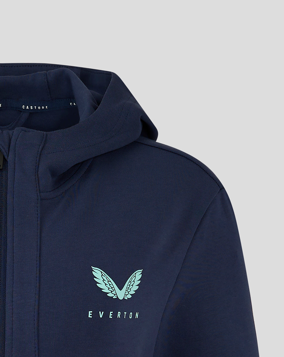 Everton 24/25 Women's Hooded Travel Jacket - Navy