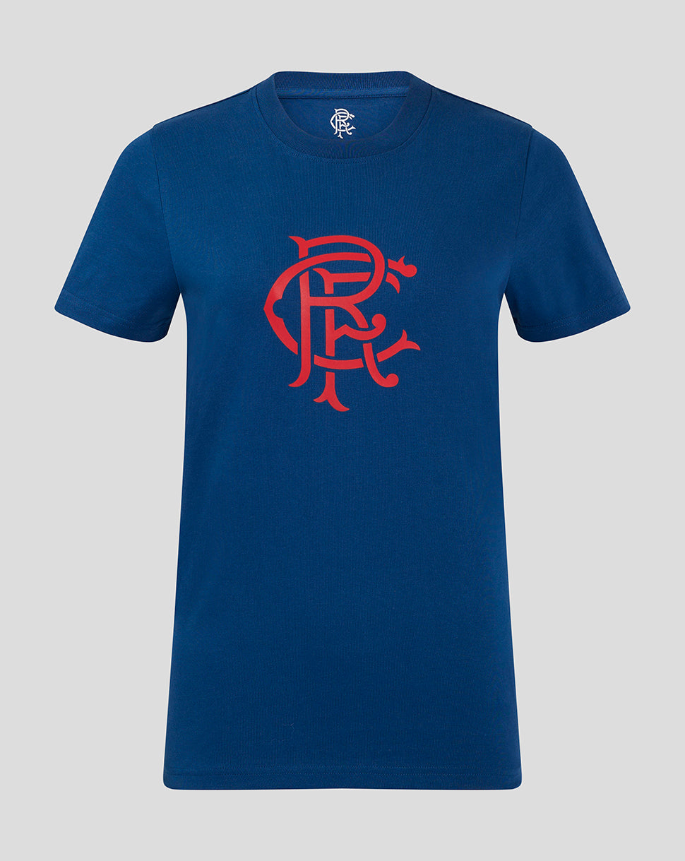 Rangers Women's Core Fan Crest Top - Navy