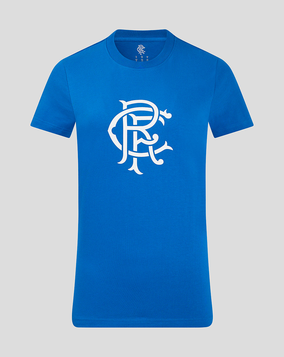 Rangers Women's Core Fan Crest Top - Blue - Blue/Blue