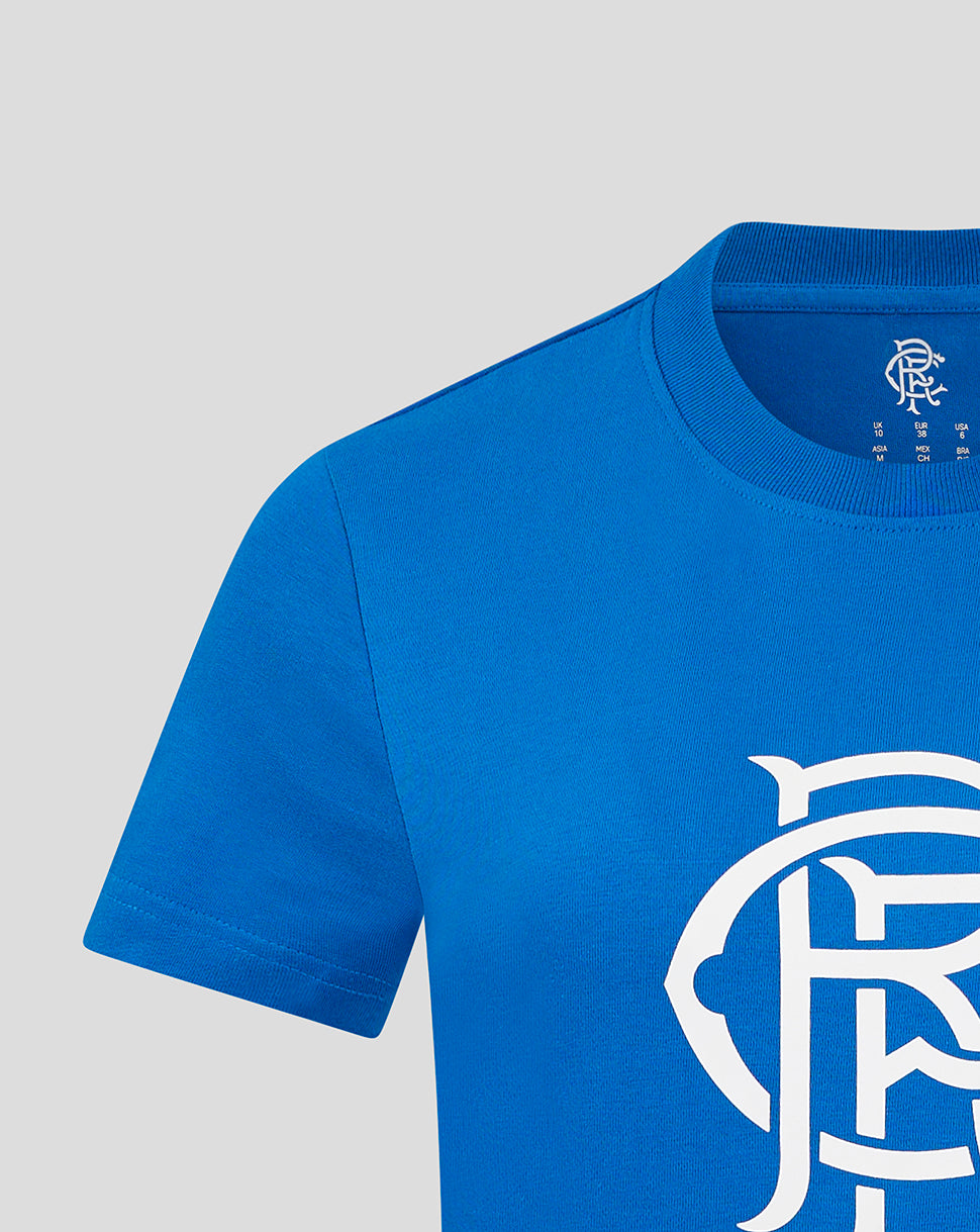 Rangers Women's Core Fan Crest Top - Blue