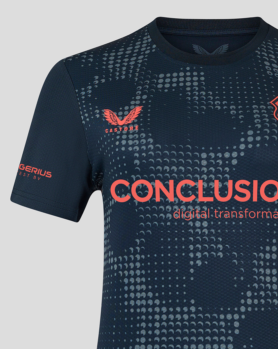 Camiseta visitante FC Utrecht 24/25 Pro de mujer - Azul/Naranja