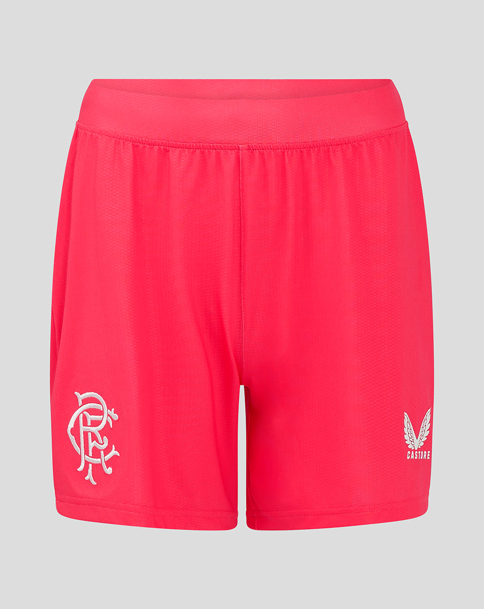 Rangers Womens 24/25 Away Goalkeeper Shorts - Red