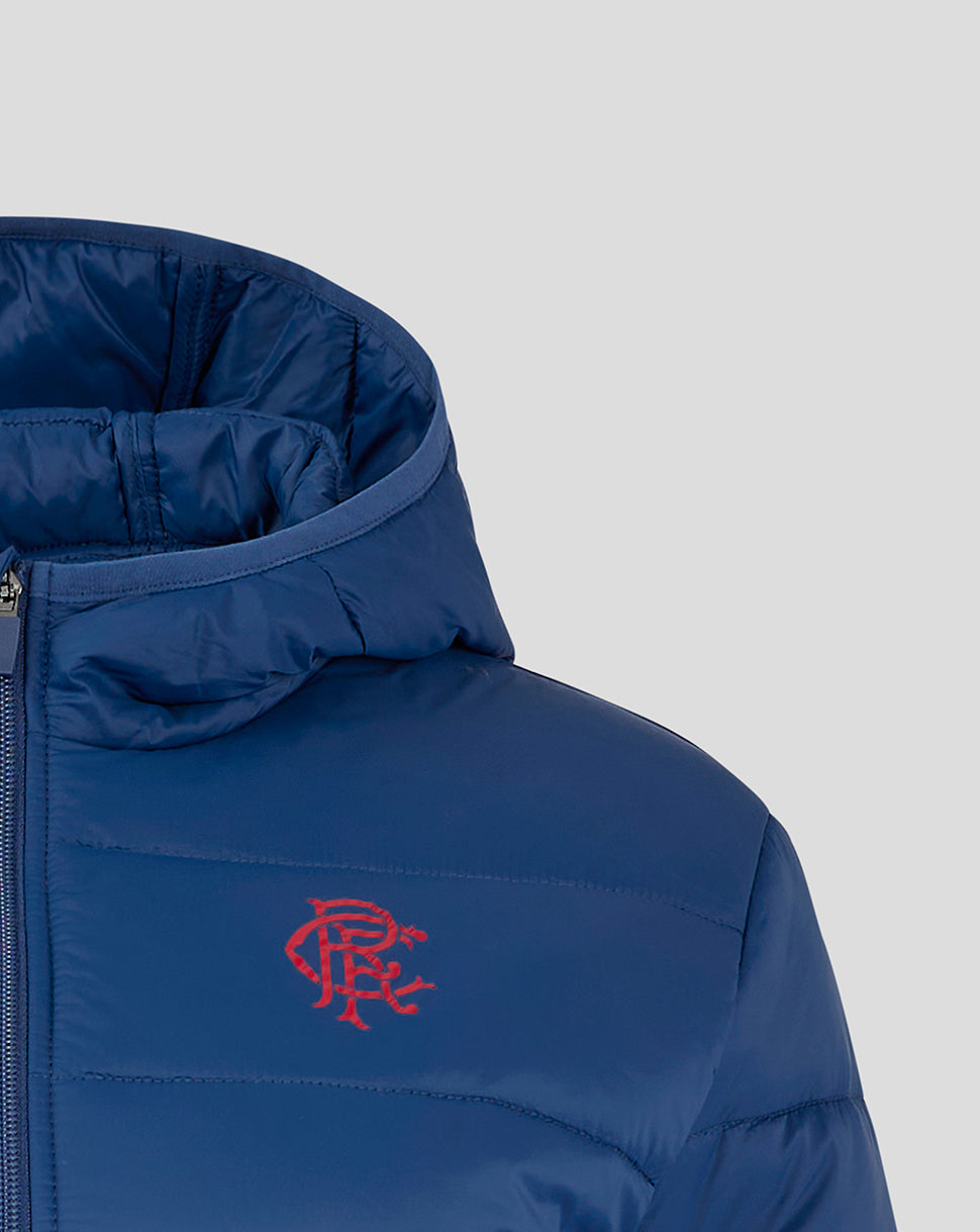 Rangers Women's Core Fan Puffer Jacket - Navy