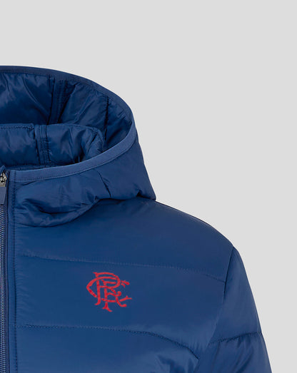 Rangers Women's Core Fan Puffer Jacket - Navy