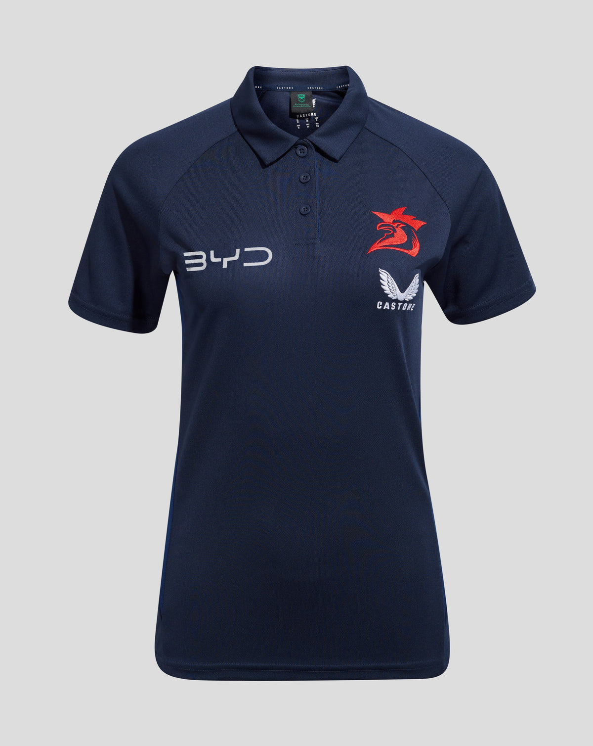 Sydney Roosters 2025 Women's Pro Players Presentation Polo - Navy