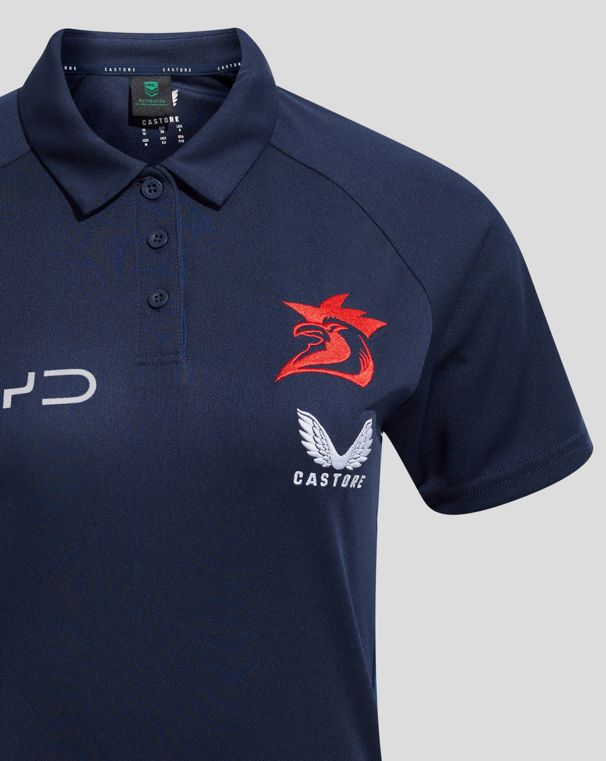 Sydney Roosters 2025 Women's Pro Players Presentation Polo - Navy